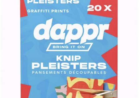 Dappr Graffiti Knippleisters 10x1 meter