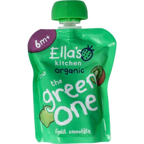 Ella's Kitchen The green one 6+ maanden bio (90 Gram)