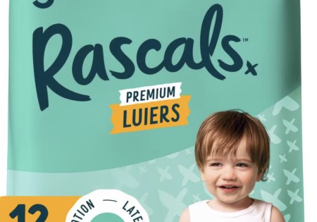 Rascals Premium Luiers Maat 5 13-18 KG 26 stuks/ 2 stuks € 15,00