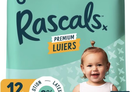 Rascals Premium Luiers Maat 6 15-20 KG 24 stuks/2 stuks € 15,00