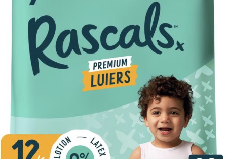 Rascals Premium Luiers Maat 7 17+ KG 20 stuks 2stuks € 15,00