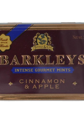 Barkleys Mints cinnamon & apple (50 Gram)