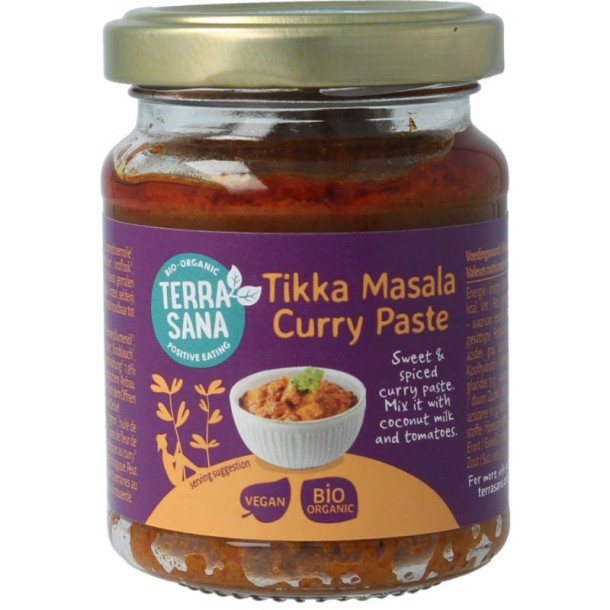 TerraSana Indiase tikka masala currypasta (130 Gram)