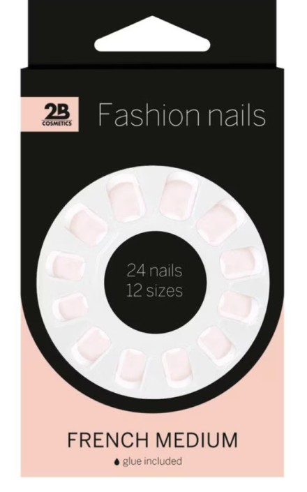 2B Fashion Nails French Medium