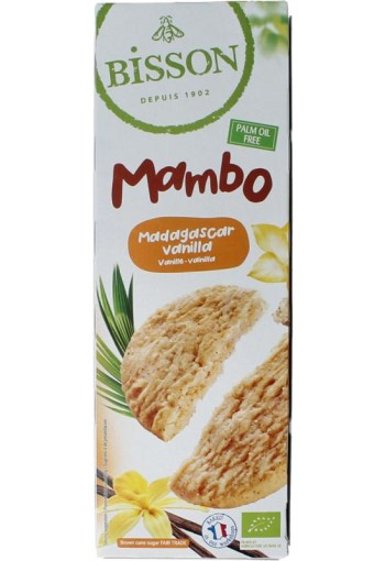 Bisson Mambo koekjes madagaskarvanille bio (175 Gram)