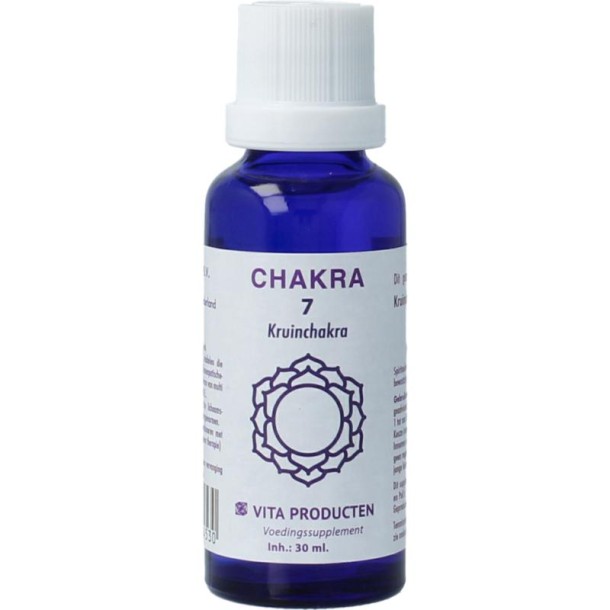 Vita Chakra 7 kruinchakra (paars) (30 Milliliter)