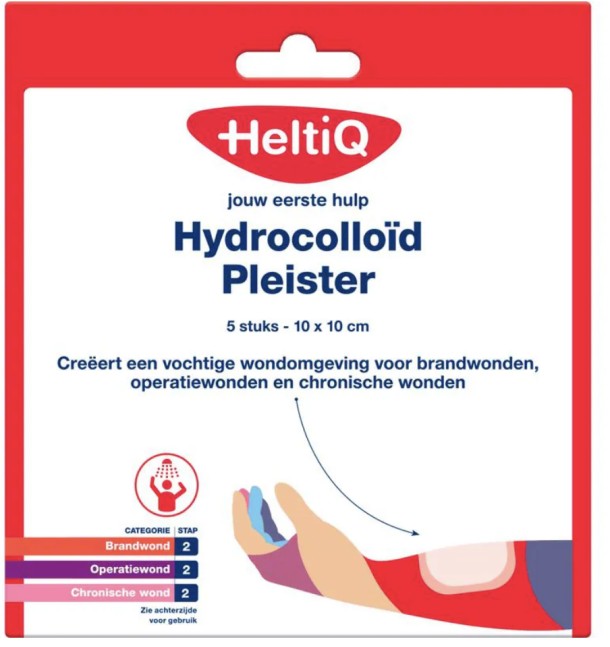 HeltiQ Hydrocolloid Pleisters