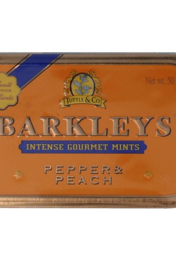 Barkleys gourmet mints pepper & peach
