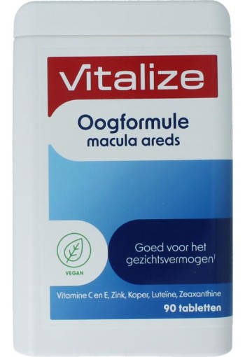 Vitalize Oogformule macula areds bbv (90 Tabletten)