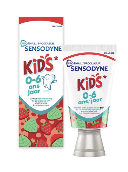 Sensodyne Proglasur Tandpasta 0-6 Jaar 50 ML