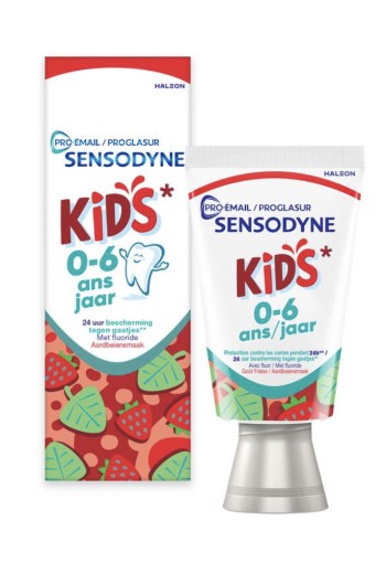 Sensodyne Proglasur Tandpasta 0-6 Jaar 50 ML