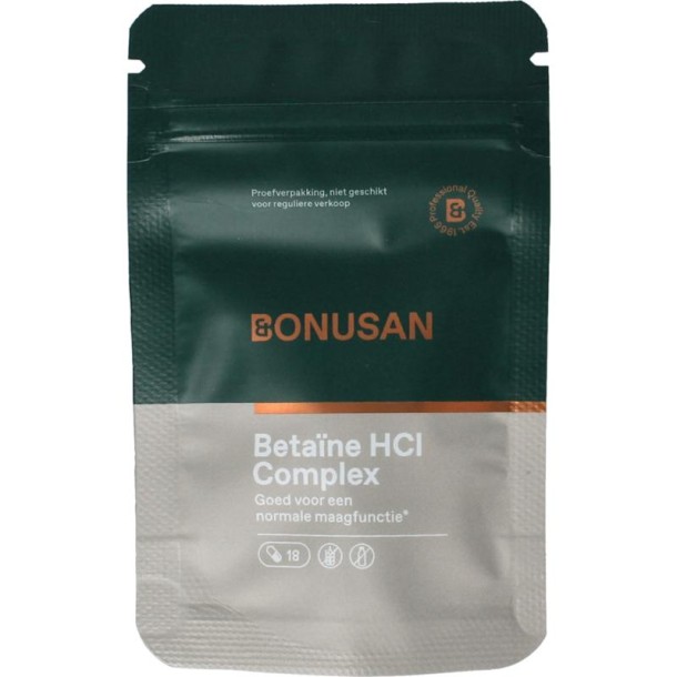Bonusan betaine hci probeerverp