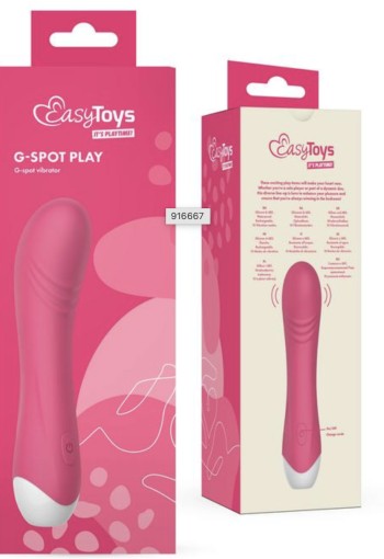 EasyToys G-spot play vibrator (1 Stuks)