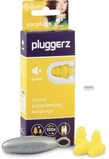 Pluggerz Quiet oordopjes (2 paar)