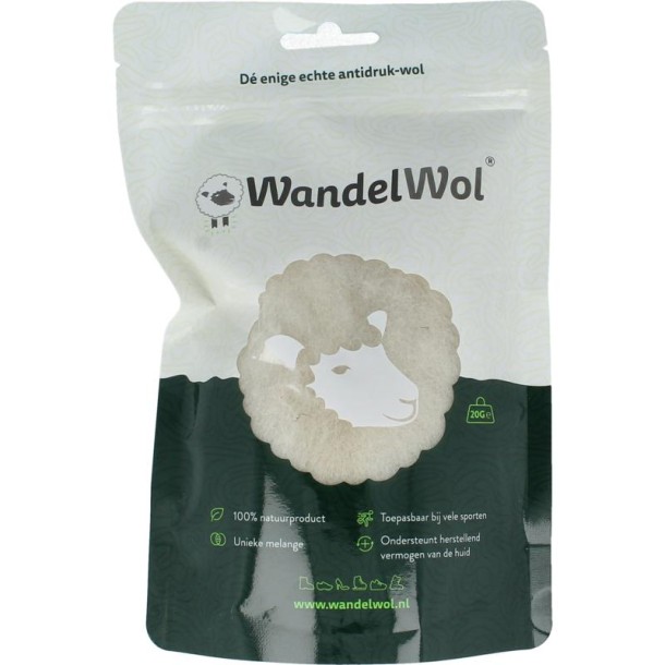 Wandelwol Antidruk-wol 20 Gram
