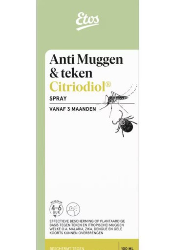 Etos Spray te­gen mug­gen en te­ken 100 ml
