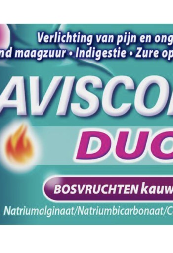 Gaviscon tablet duo mixberry 32 stuks