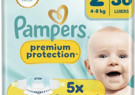 Pampers Premium Protection Luiers Maat 2 4-8 kg 36 stuks