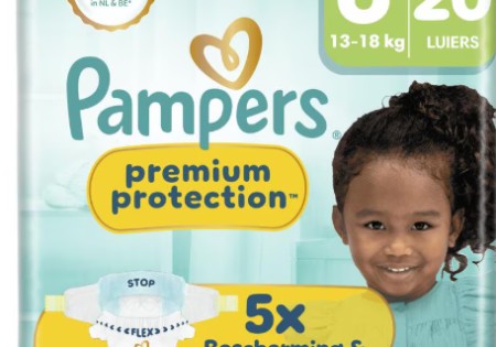 Pampers Premium Protection Luiers Maat 6 13-18 kg 20 stuks