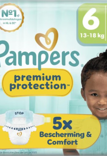 Pampers Premium Protection Luiers Maat 6 13-18 kg 20 stuks