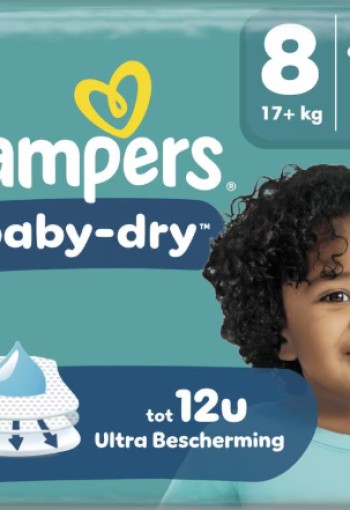 Pampers Baby Dry Luiers Maat 8 17+ kg 19 stuks