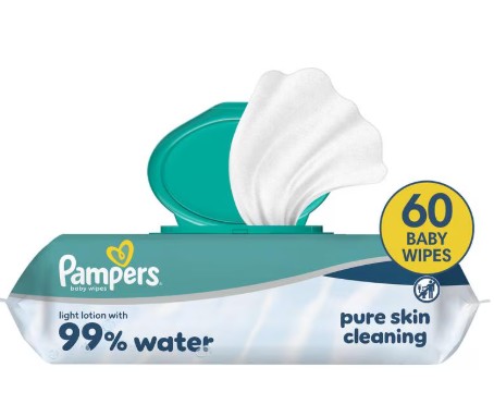 Pampers 99% Water Billendoekjes 60 stuks
