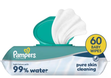 Pampers 99% Water Billendoekjes 60 stuks
