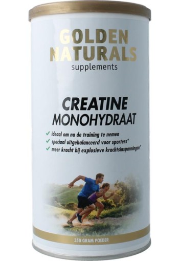 Golden Naturals Creatine monohydraat (350 Gram)