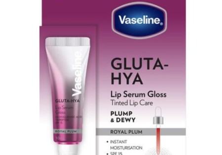 Vaseline Gluta Hya Lip Serum Gloss Royal Plum 10 ML