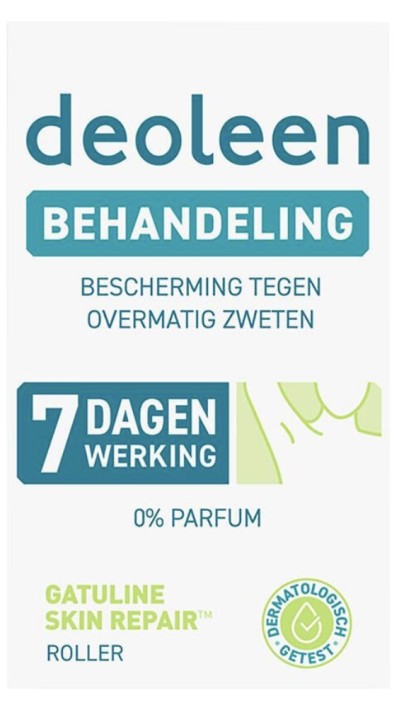 Deoleen 7 Dagen Behandel Deodorant Roller 15 ML