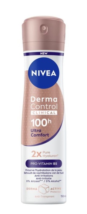 NIVEA Derma Control Clinical Ultra Comfort Deodorant Spray 150 ML