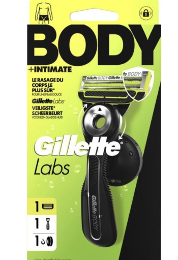 GilletteLabs Body + Intimate Scheersysteem