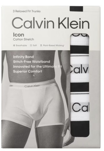 Calvin Klein Boxer Heren | Boxer 3 pack zwart