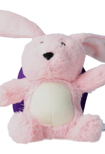 Warmies bag charm bunny