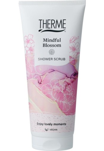 Therme mindful blossom shower scrub