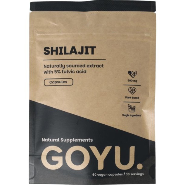 Goyu Shilajit extract 5% (60 Capsules)