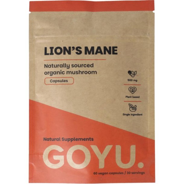 Goyu Lions maine 500mg bio (60 Capsules)