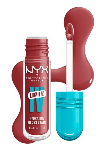 NYX Professional Makeup Lip IV Hydraterende Lipgloss Stain Hydra Honey