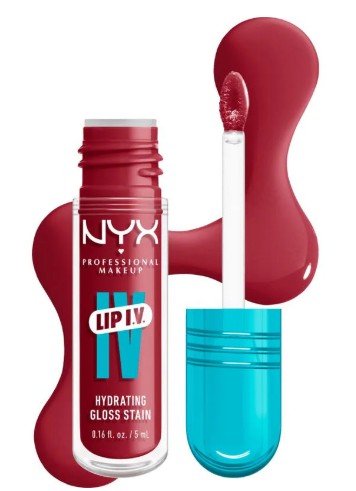 NYX Professional Makeup Lip IV Hydraterende Lipgloss Stain Bubblegum Burst