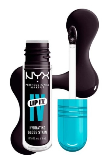 NYX Professional Makeup Lip IV Hydraterende Lipgloss Stain Grape Gushin
