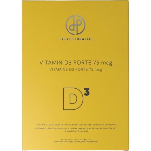 Perfect Health vitamine d3 forte 75 mcg
