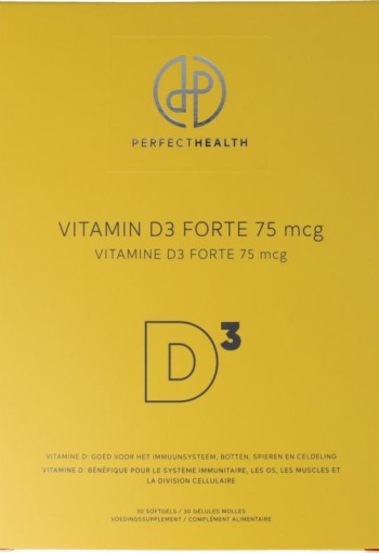 Perfect Health vitamine d3 forte 75 mcg