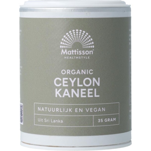 Mattisson organic ceylon kaneel