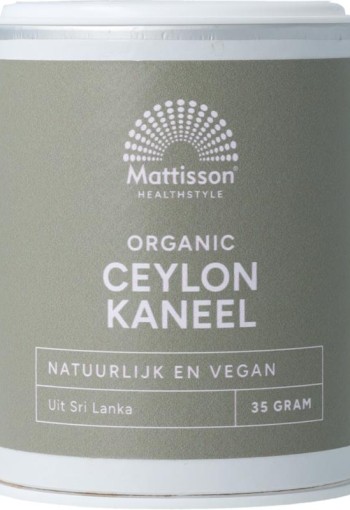Mattisson organic ceylon kaneel