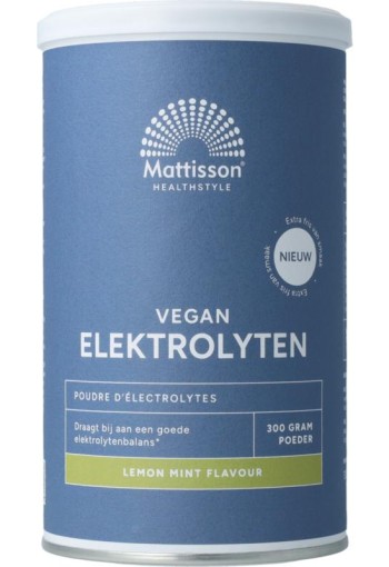 Mattisson elektrolyten poeder lemon mint