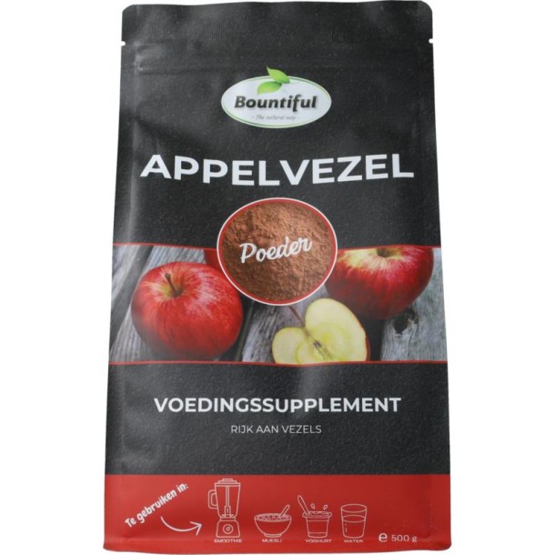 Bountiful Appelvezel poeder (500 Gram)