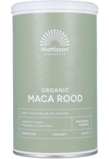 Mattisson organic maca rood