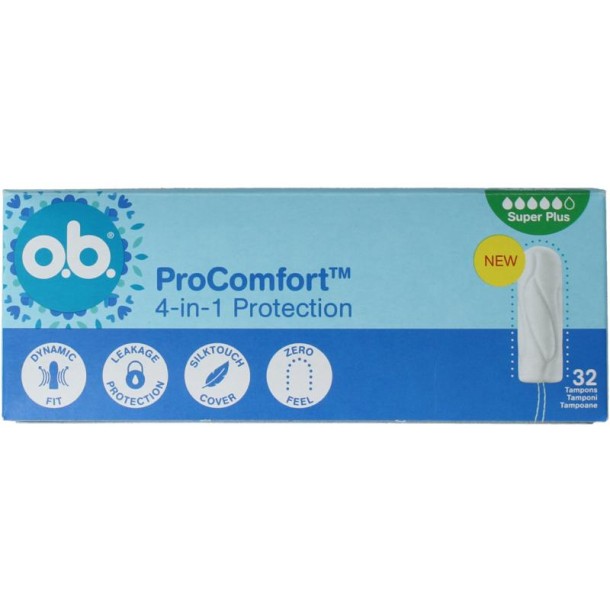 OB Tampons pro comfort advanced super plus 32 Stuks