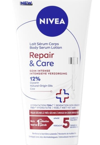 NIVEA Repair & Care Body Serum Lotion 200 ML