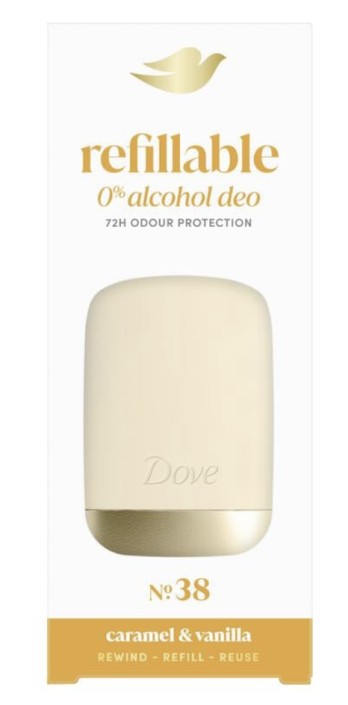 Dove Caramel Refillable Deodorant Starter Kit